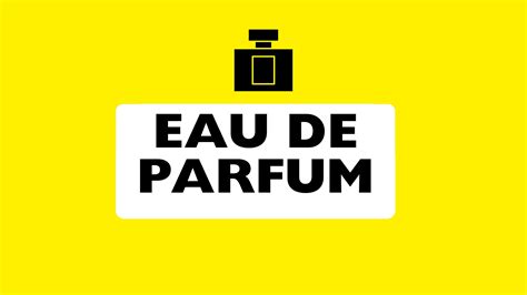 eau de parfum pronunciation